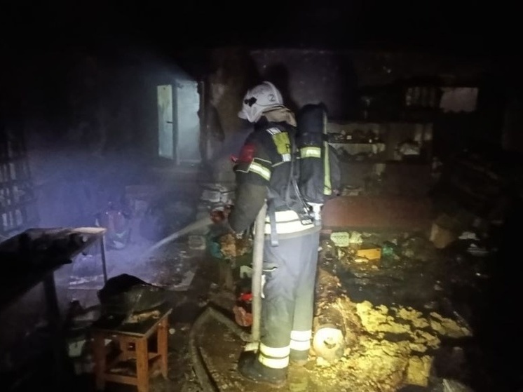 Замыкание проводки стало причиной ЧП в Колпне