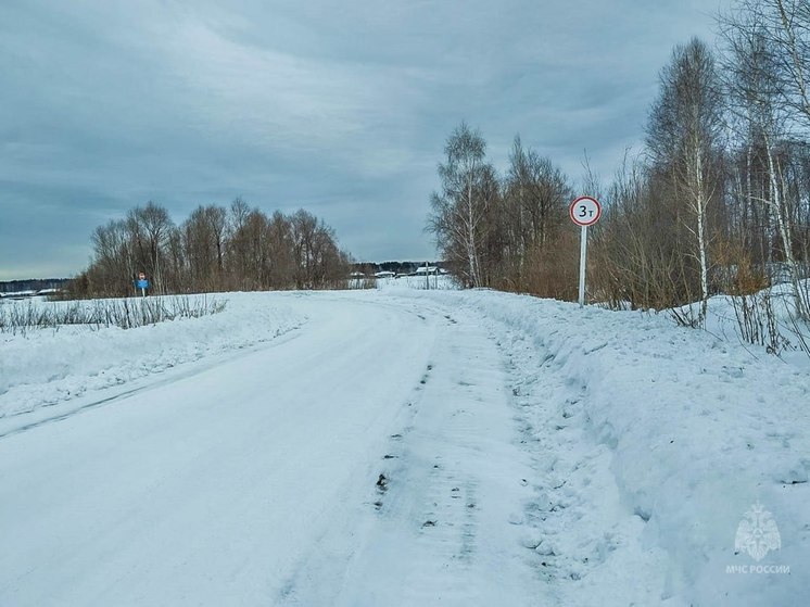 В конце января в Омской области открыли все ледовые переправы