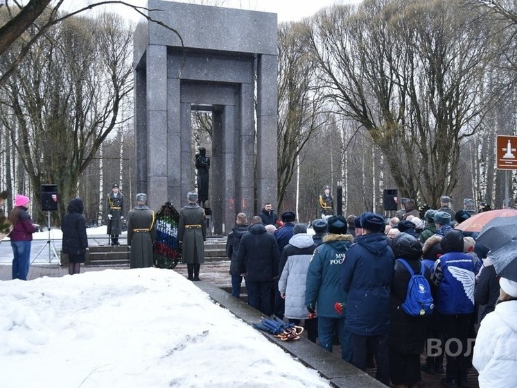 Митинг в честь Дня освобождения блокады Ленинграда прошел в Вологде