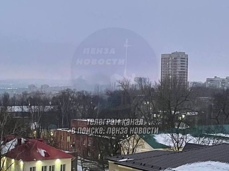 В Пензе загорелась больница на улице Лермонтова