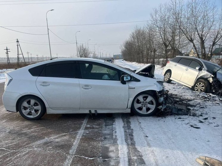 В Бурятии в ДТП пострадали 7 участников дорожного движения