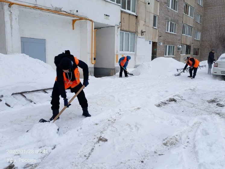 На уборку уфимских улиц вывели 223 спецмашины