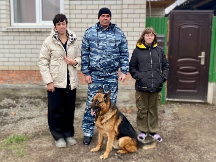 Заслуженный ветеран полиции пес Асто обрел покой и любовь в новой семье
