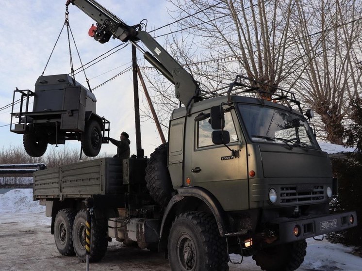 Сварочный колёсный агрегат отправился в зону СВО из Тюменской области