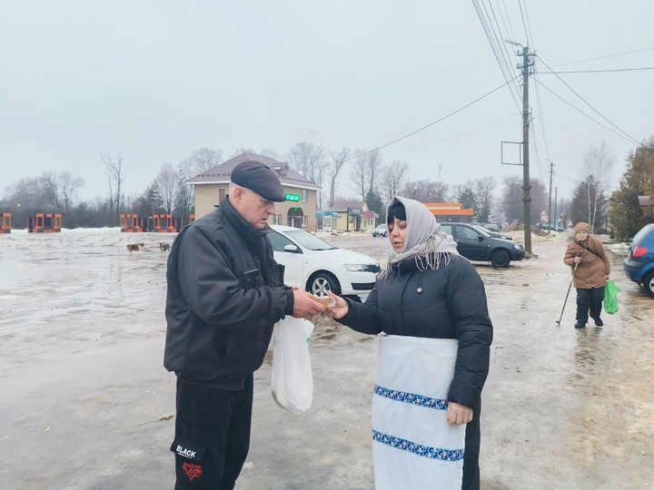 В Оленино прошла Всероссийская акция «Блокадный хлеб»