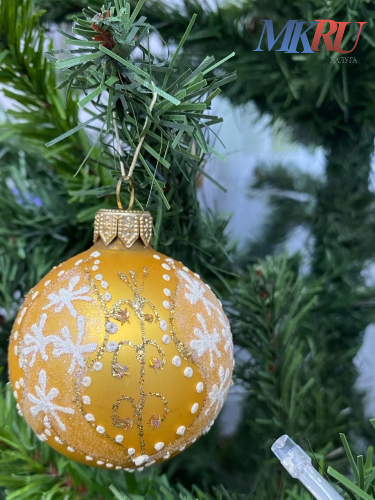 Калужане охотнее обнинцев прощаются с новогодними ёлками