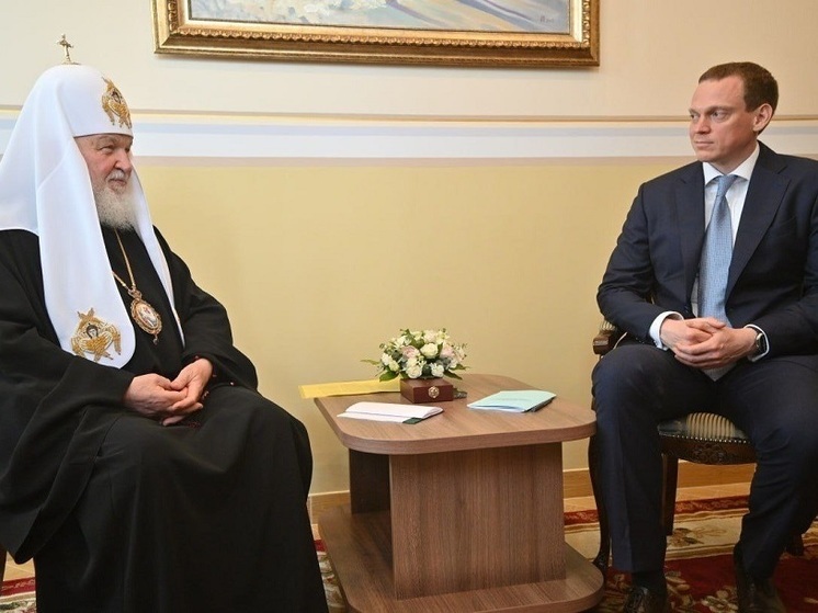 Патриарх Кирилл поздравил губернатора Павла Малкова с 45-летием