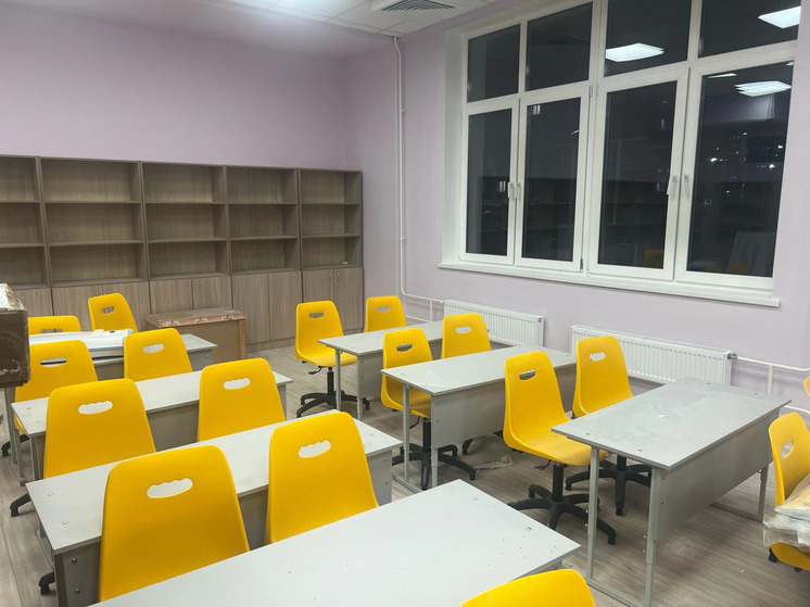  В микрорайоне Королёвка новая школа №41 скоро откроет свои двери