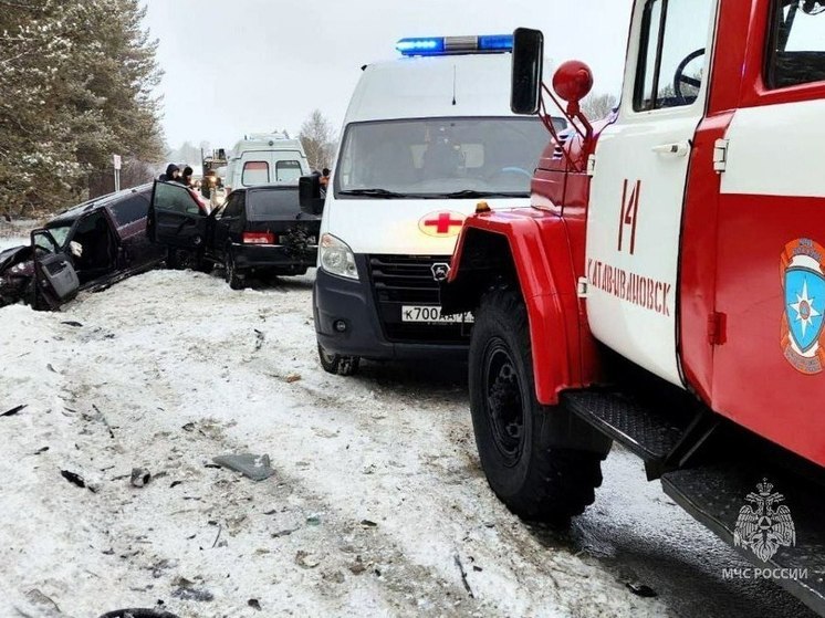 В Челябинской области водитель ВАЗ погиб в лобовом столкновении