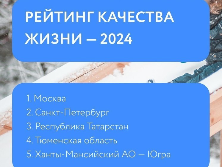 Тюменскую область её жители считают одним из лучших регионов страны