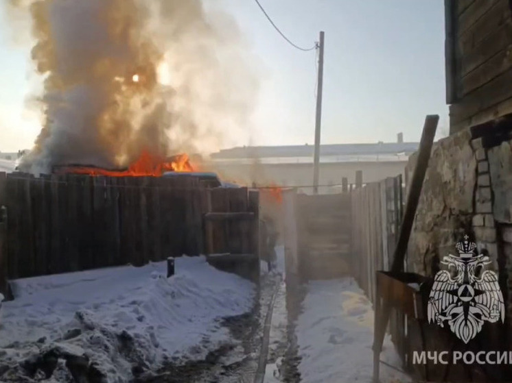 Четыре человека погибли в Чите на пожарах за январь