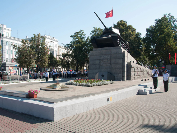 В Орле на год отложили ремонт сквера Танкистов