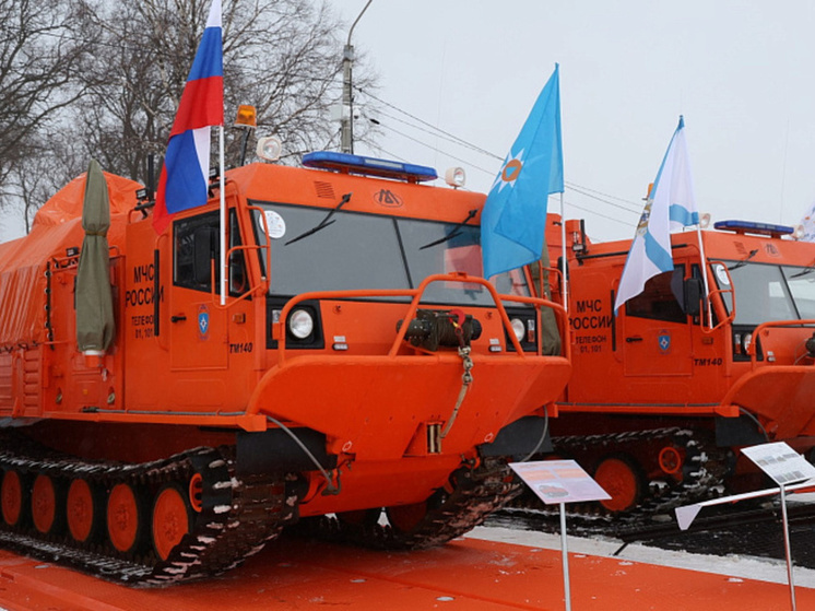 Сотрудникам аварийно-спасательных служб Поморья вручили новую технику