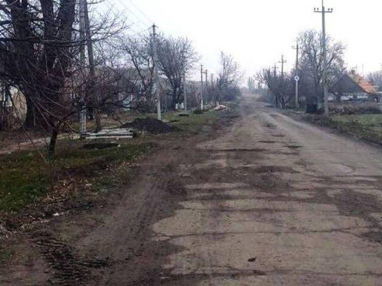 В Молочанске восстановят дорогу по улице Луговая
