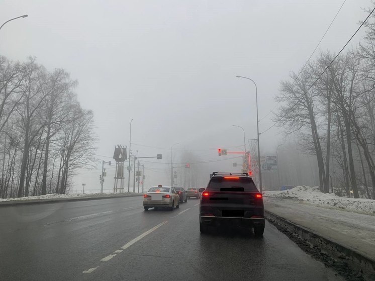 Пензенцев призывают быть осторожнее на дорогах из-за утреннего тумана
