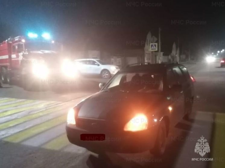 LADA Priora снесла пешехода в Людинове