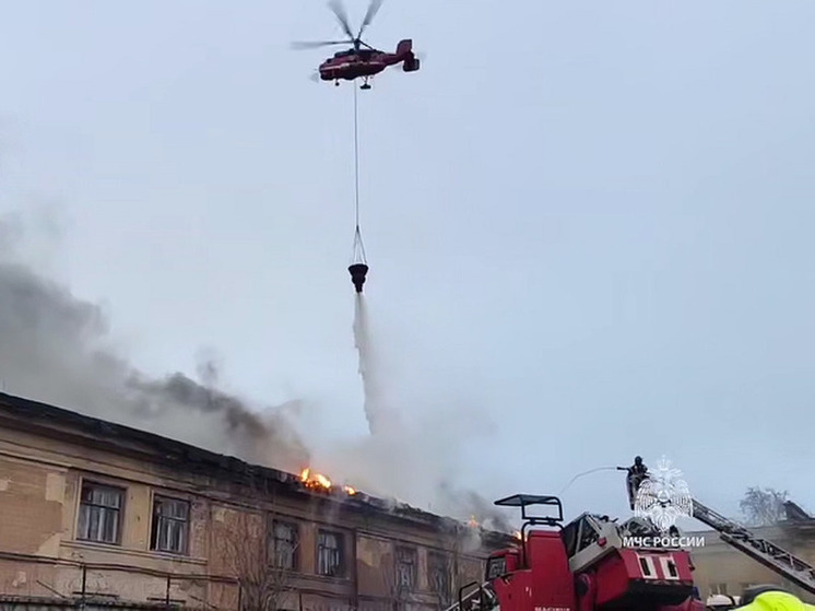 МЧС: пожар в Сходненском тупике в Москве локализован на площади 2000 квадратных метров