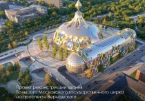 В Москве официально представили концепцию реконструкции Большого цирка на проспекте Вернадского
