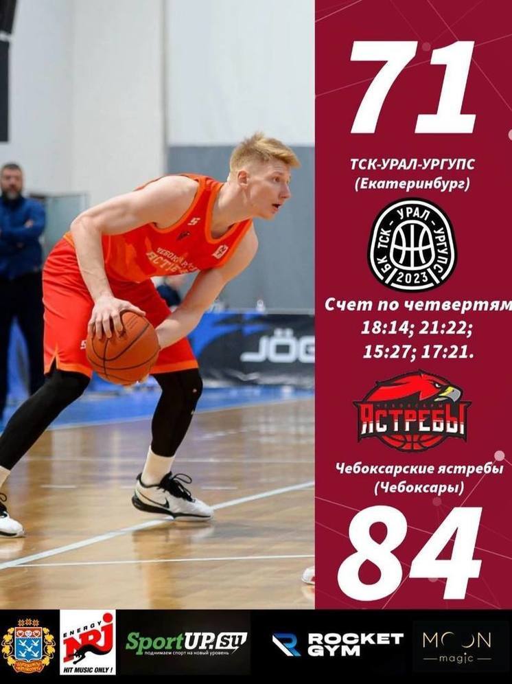 «Чебоксарские Ястребы» вновь победили в Екатеринбурге