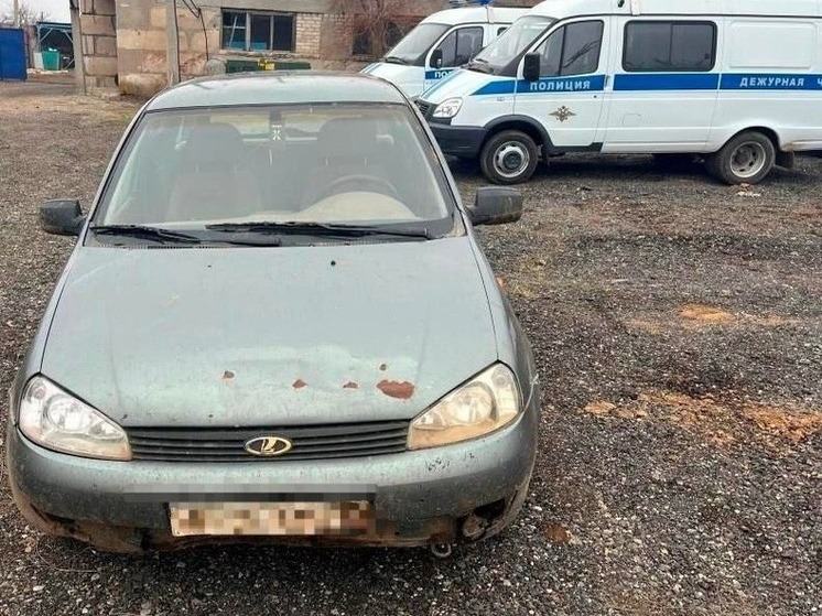 В Калмыкии задержали угонщика авто