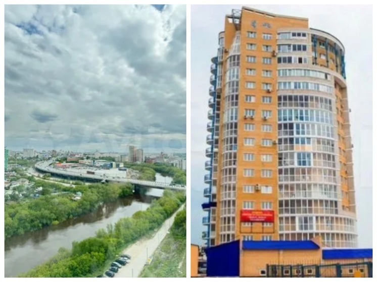 В Омске за 27 миллионов продают квартиру в элитном доме с видом на реку
