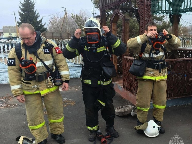 Знаменский храм в Орловской области стал местом пожарных учений