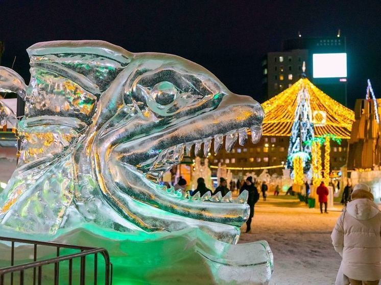 Ледовый городок «Остров сокровищ» в центре Челябинска временно закрыт