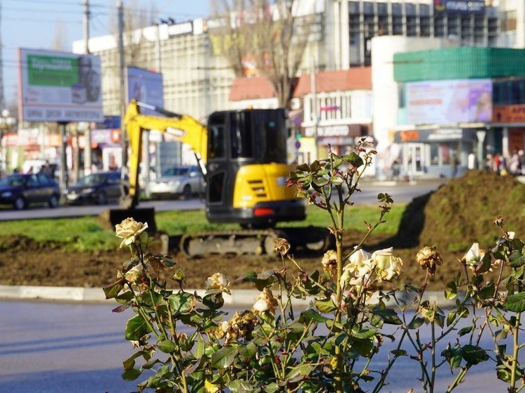 На транспортных развязках Керчи появятся зеленые композиции