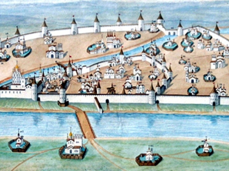 В этот день 621 год назад возле Пскова начали строить каменную стену