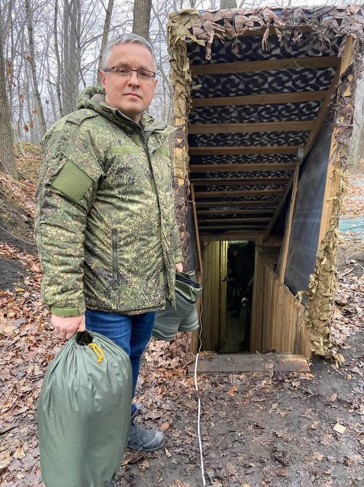 Калужский градоначальник посетил калужских мобилизованных