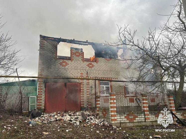 МЧС: две малышки погибли на пожаре в Белгородской области