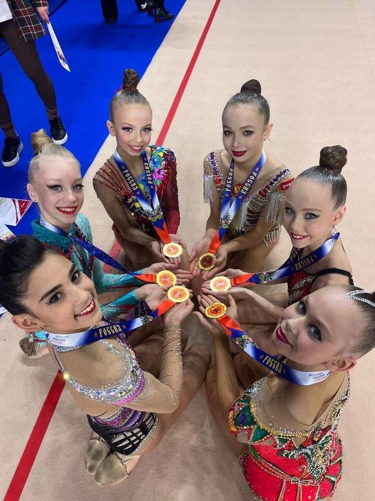 Сочинки завоевали золото на первенстве ЮФО по художественной гимнастике