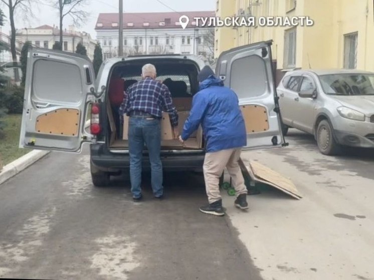 ОНФ и МЖД собрали партию гумпомощи тульским десантникам в зону СВО