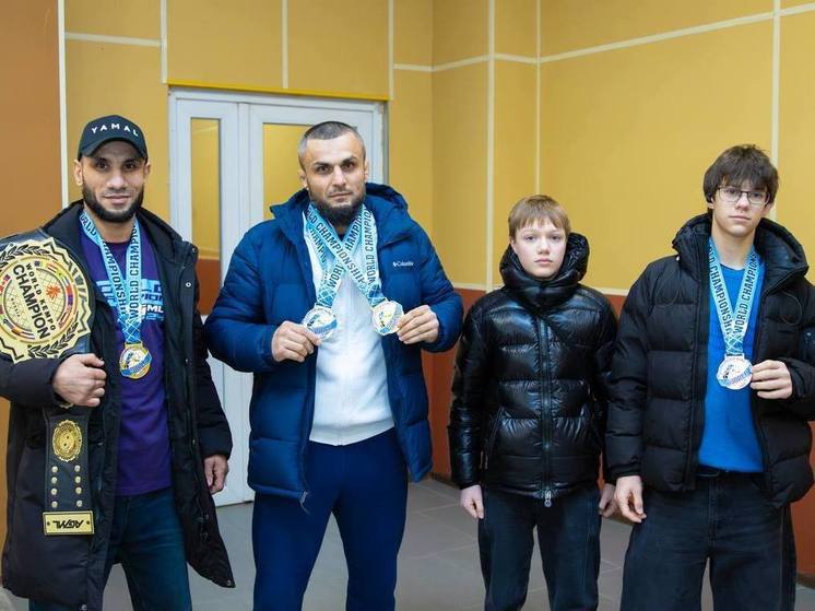 Спортсмены из Надыма завоевали награды чемпионата мира по грэпплингу