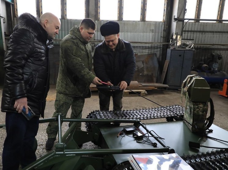 В Тюмени производят технику для военных на СВО