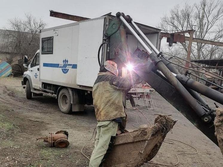 Рязанцы отремонтировали спецтехнику для водоканала в Чаплынке