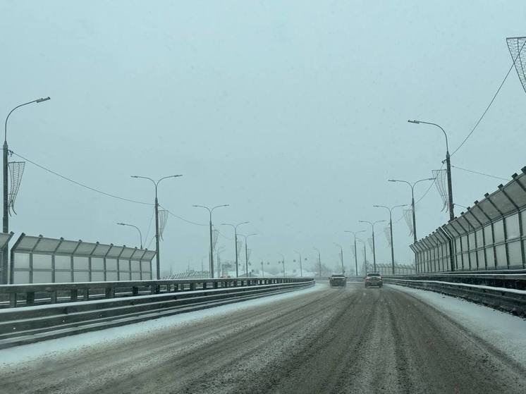 Пензенцев призывают быть внимательнее на дорогах из-за снегопада