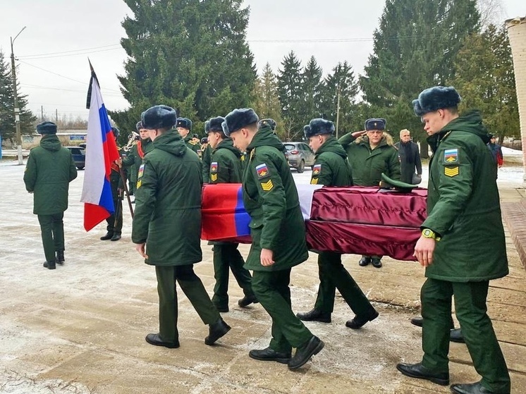 В Тверской области похоронили убитого в Макеевке рядового Дмитрия Воронова