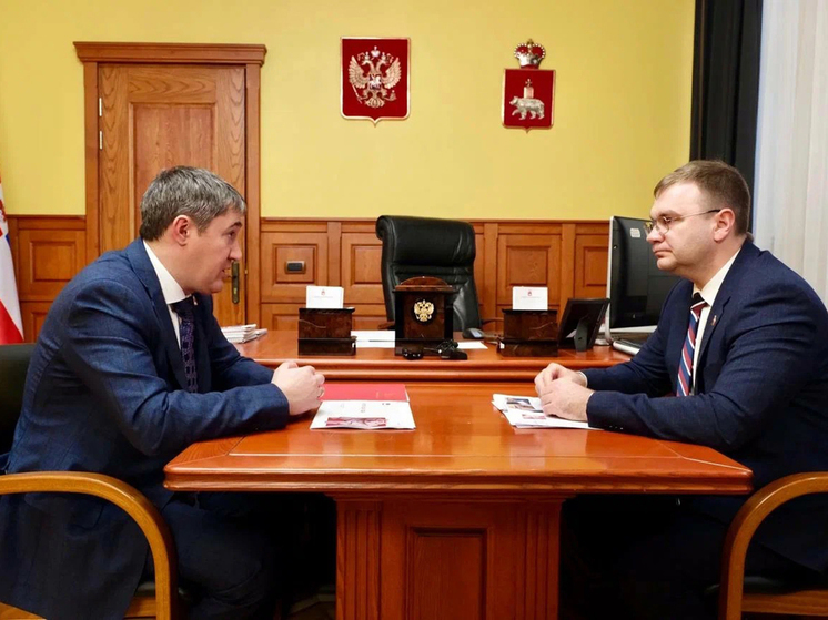 Эдуард Соснин представил итоги деятельности городских властей в 2024 году и планы на 2025 год губернатору Пермского края