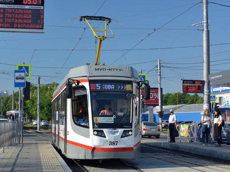 В Краснодаре изменили схему движения общественного транспорта из-за неисправности трамвая