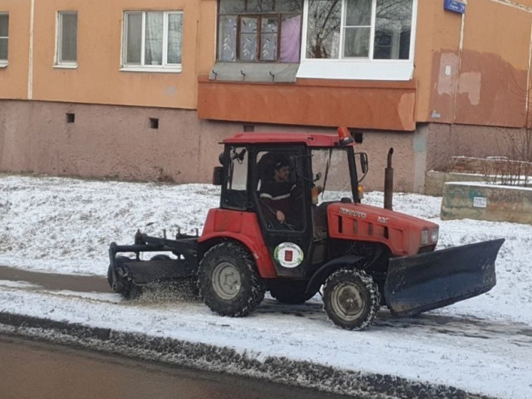 В Туле на уборку улиц от снега планируют выпустить 140 единиц техники