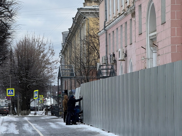 В Йошкар-Оле стартовал ремонт здания бывшей гостиницы «Советская»