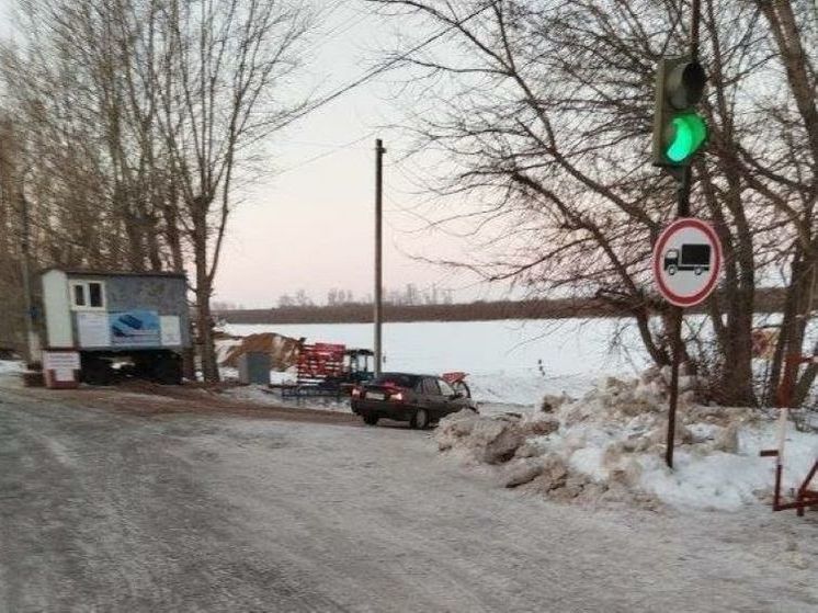 В Бирске возобновила работу ледовая переправа
