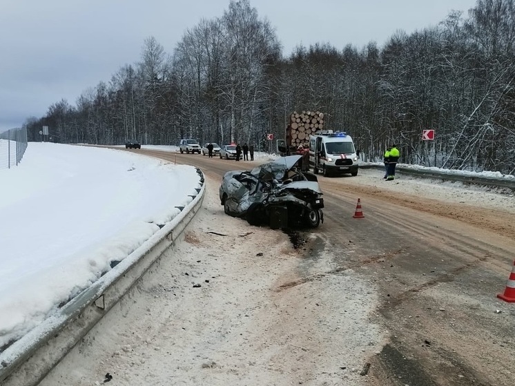 Два человека погибли на трассе в Вытегорском районе