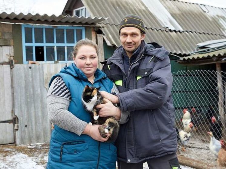 Роман и Юлия Гребенкины из Шеншиновки Волоконовского района Белгородской области – участники муниципального конкурса «Молодежная усадьба»