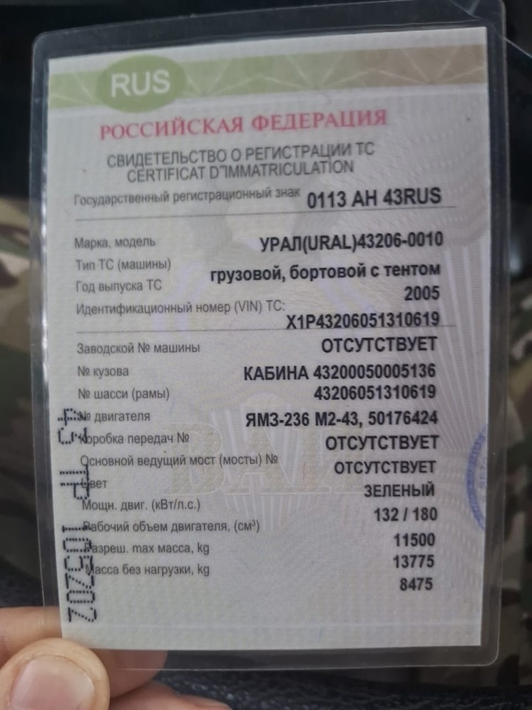 Калужским бойцам срочно требуются запчасти на «УРАЛ»