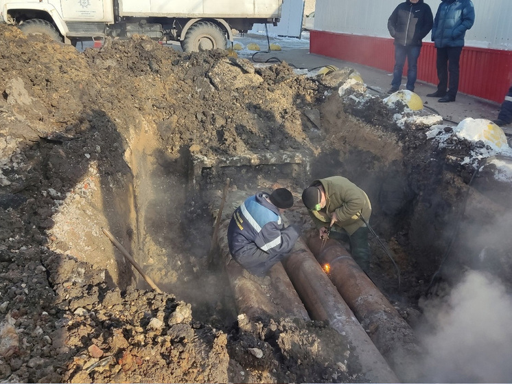 В Тамбовской области без тепла остались десятки домов из-за порыва теплосетей