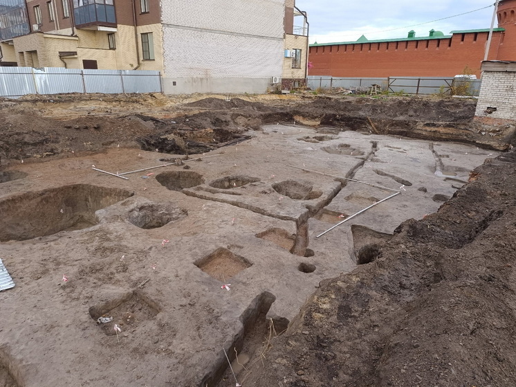 В центре Йошкар-Олы археологи изучают следы Царевококшайска