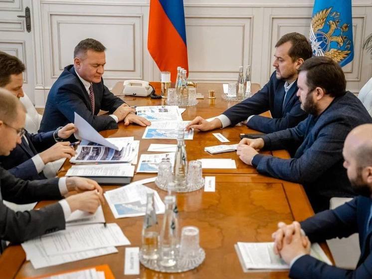 Роман Старовойт встретился с губернатором Запорожской области Евгением Балицким