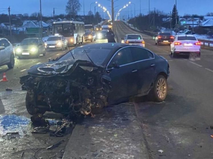 В Губкине в массовом ДТП пострадали четыре человека